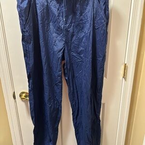 Men's Navy Track Pants - Lightweight Athletic Pants